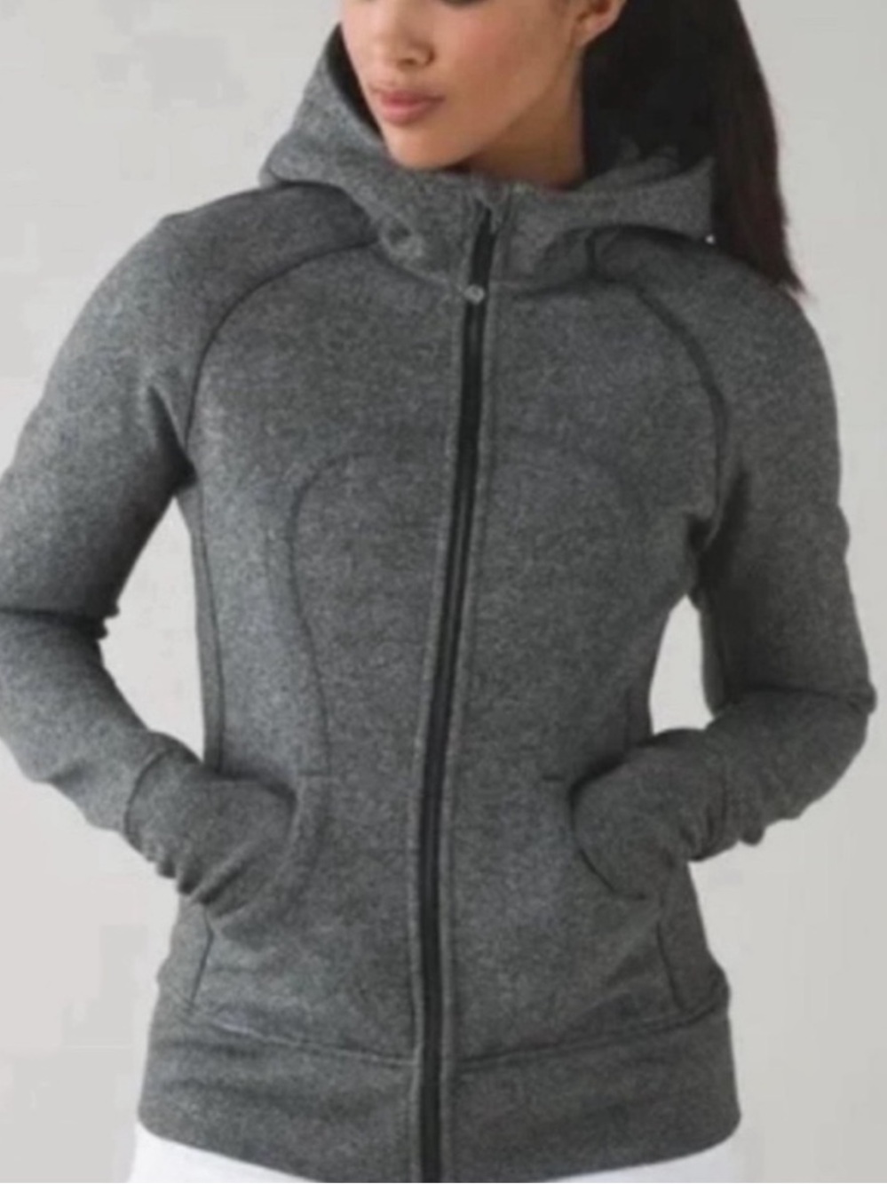 lululemon athletica Women's Heather Gray Scuba Hoodie